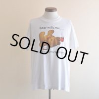 1990s 朝が苦手なクマさんTシャツ　 "MADE IN USA"　 表記L 