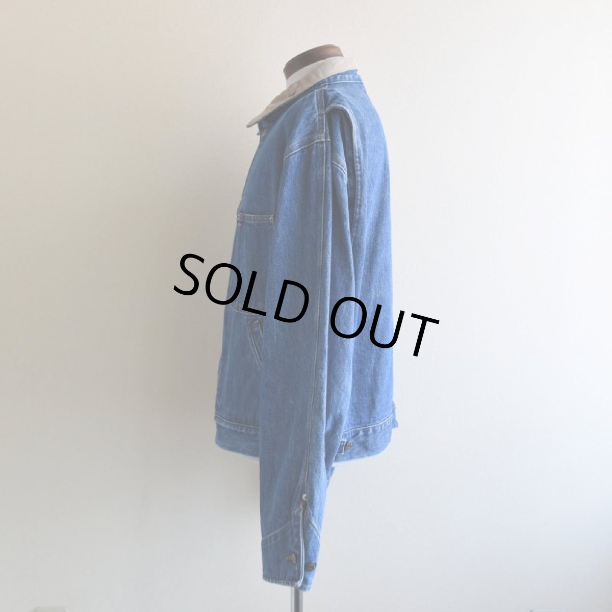 画像4: 1980-90s Polo RALPH LAUREN デニムジャケット　 "MADE IN USA"　 表記L  (4)