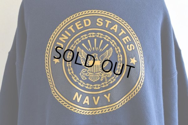 画像8: US.NAVY スウェットパーカー  "MADE IN USA"  表記XL