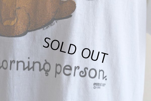 画像9: 1990s 朝が苦手なクマさんTシャツ　 "MADE IN USA"　 表記L 