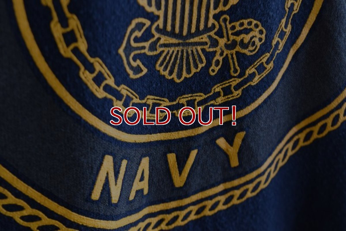 画像9: US.NAVY スウェットパーカー　 "MADE IN USA"　 表記XL  (9)