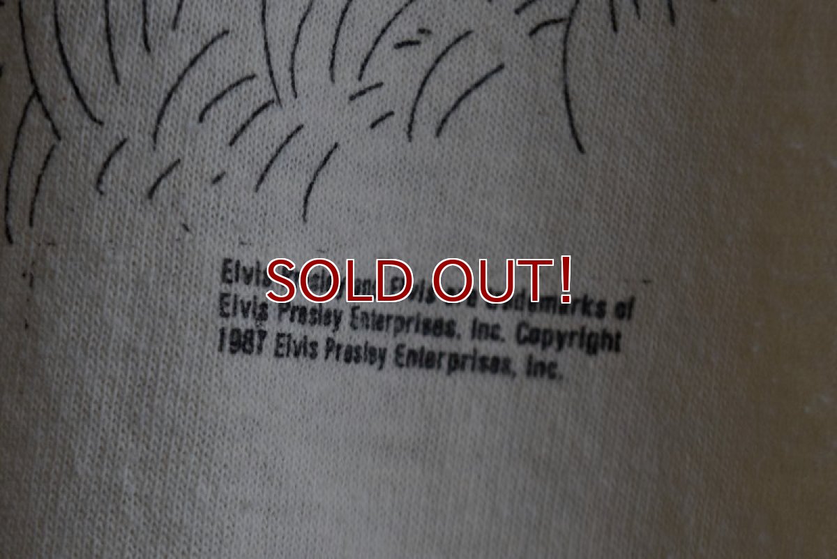 画像10: 1980s ELVIS Unforgettable Tシャツ　 "MADE IN USA"　 表記XL  (10)
