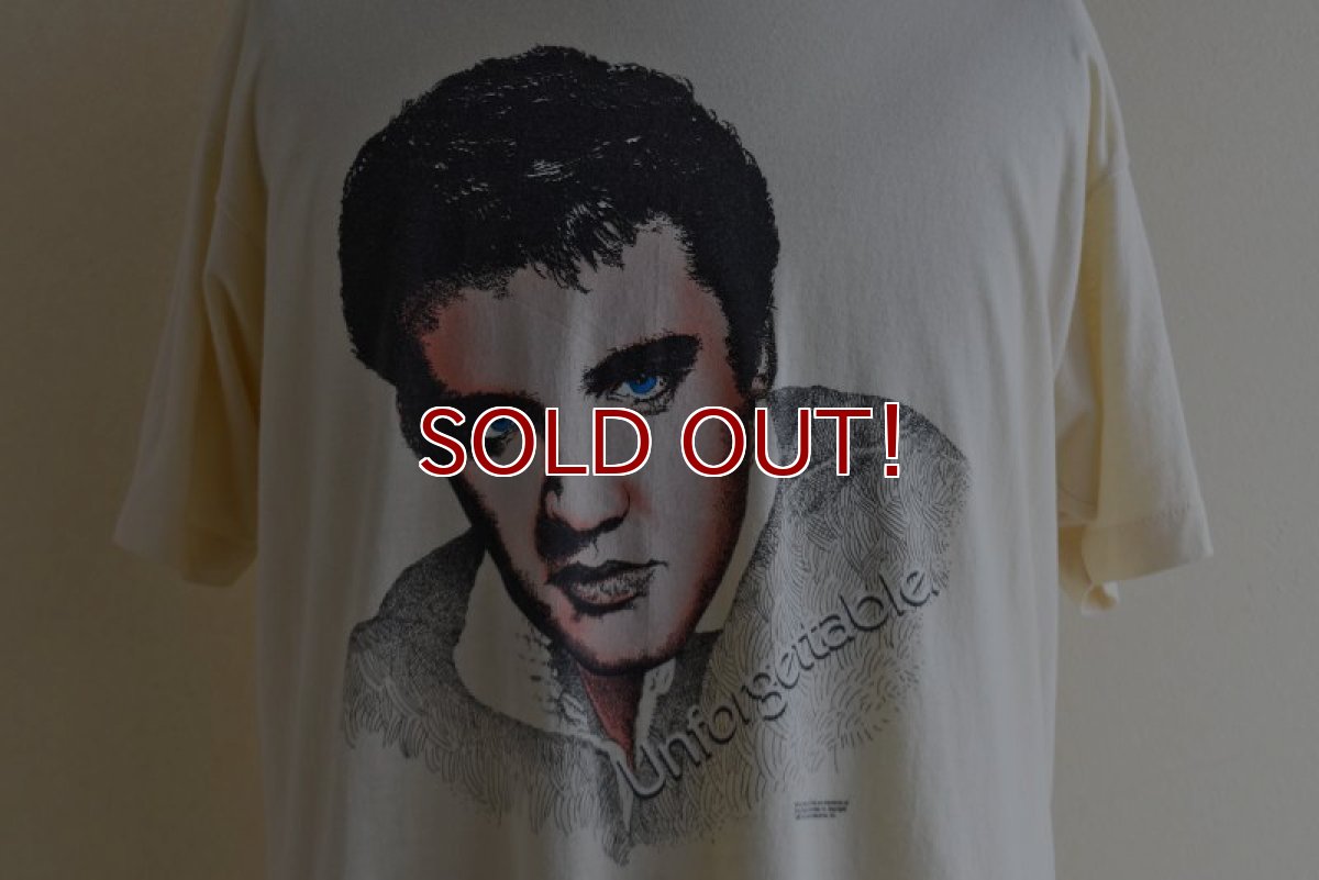画像8: 1980s ELVIS Unforgettable Tシャツ　 "MADE IN USA"　 表記XL  (8)