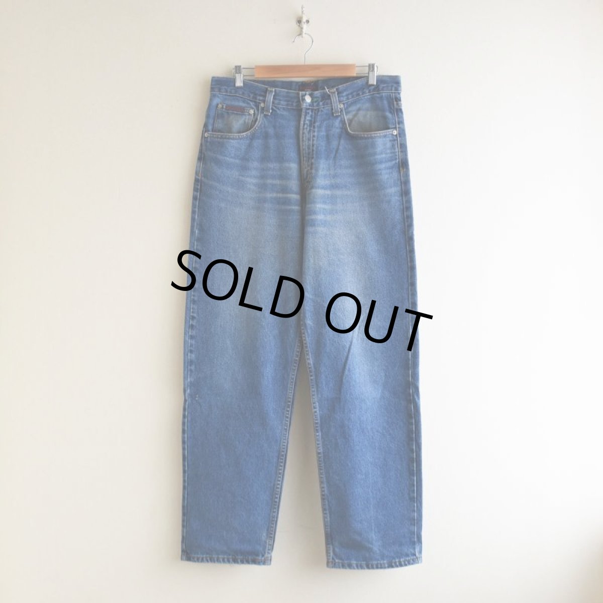 画像1: TOMMY HILFIGER デニムパンツ　 "MADE IN USA"　 表記W33 L32  (1)