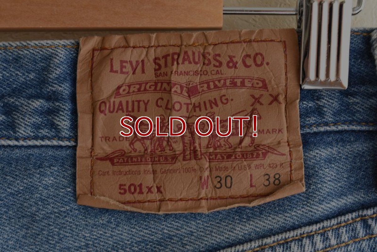 画像14: 1990s Levi's 501　 "MADE IN USA"　 表記W30 L38  (14)