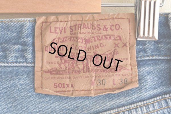画像14: 1990s Levi's 501　 "MADE IN USA"　 表記W30 L38 