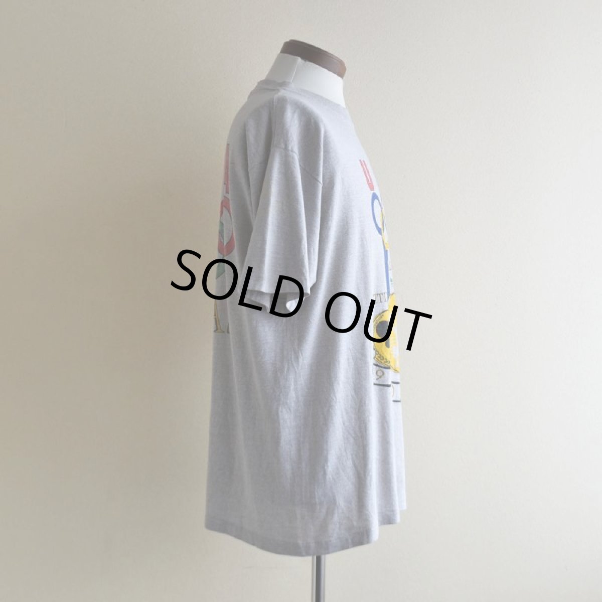 画像2: 1980s adidas オリンピックTシャツ　 "MADE IN USA"　 表記XL  (2)