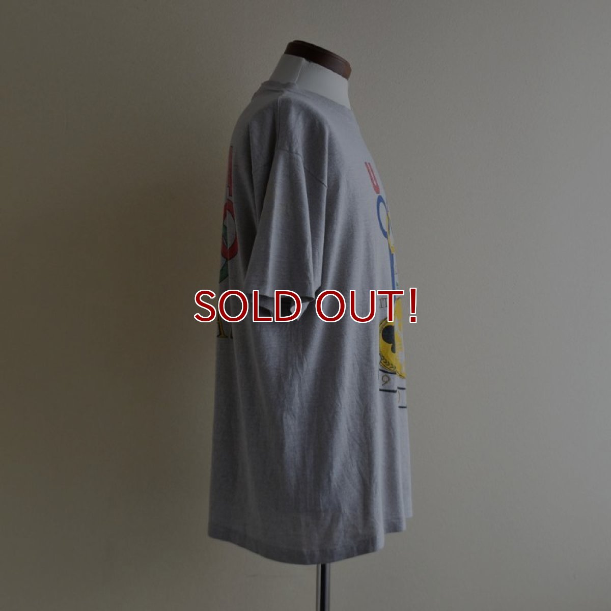 画像2: 1980s adidas オリンピックTシャツ　 "MADE IN USA"　 表記XL  (2)