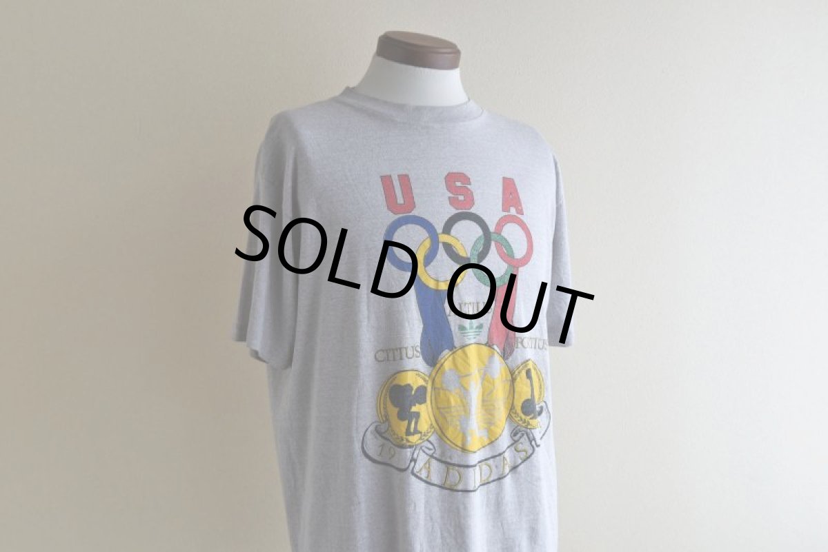 画像7: 1980s adidas オリンピックTシャツ　 "MADE IN USA"　 表記XL  (7)