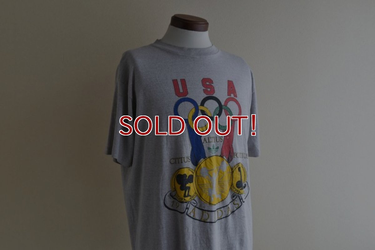 画像7: 1980s adidas オリンピックTシャツ　 "MADE IN USA"　 表記XL  (7)
