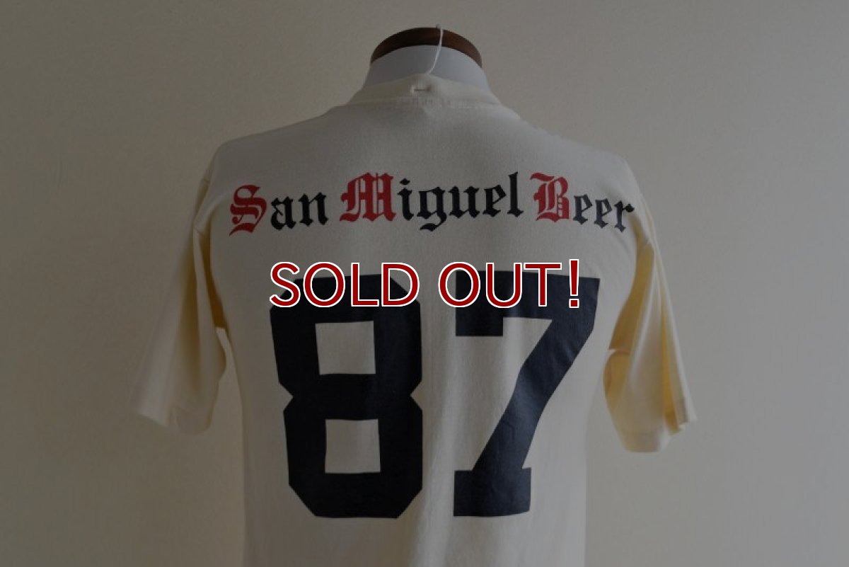 画像11: 1980s SAN MIGUEL BEER Tシャツ　 "MADE IN USA"　 表記M  (11)