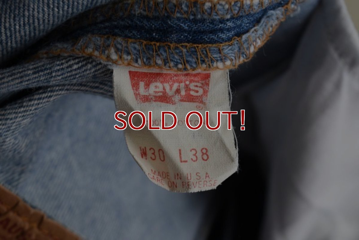 画像18: 1990s Levi's 501　 "MADE IN USA"　 表記W30 L38  (18)