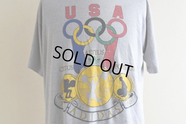 画像9: 1980s adidas オリンピックTシャツ　 "MADE IN USA"　 表記XL 