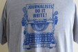 画像8: 1980s JOURNALISTS DO IT WRITE！プリントTシャツ　<br>"MADE IN USA"　<br>表記XL<br> (8)