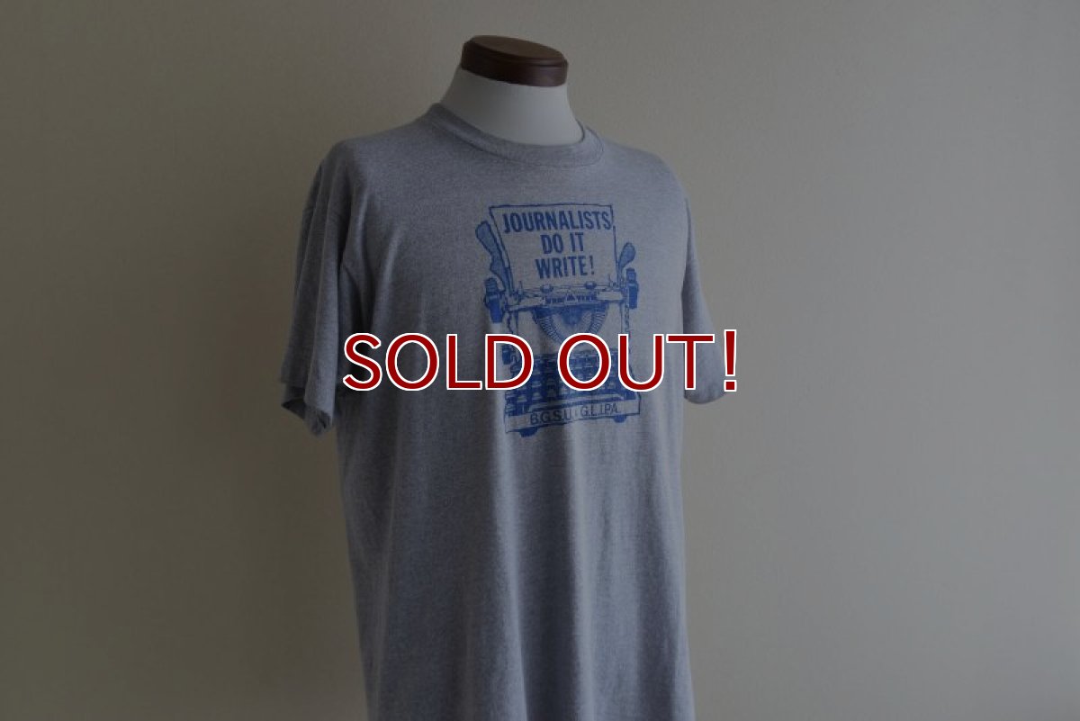 画像6: 1980s JOURNALISTS DO IT WRITE！プリントTシャツ　 "MADE IN USA"　 表記XL  (6)