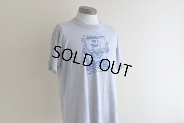画像6: 1980s JOURNALISTS DO IT WRITE！プリントTシャツ　 "MADE IN USA"　 表記XL 
