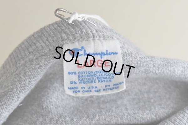 画像5: 1980s Champion 88/12 ロゴプリントTシャツ　 "MADE IN USA"　 表記L 