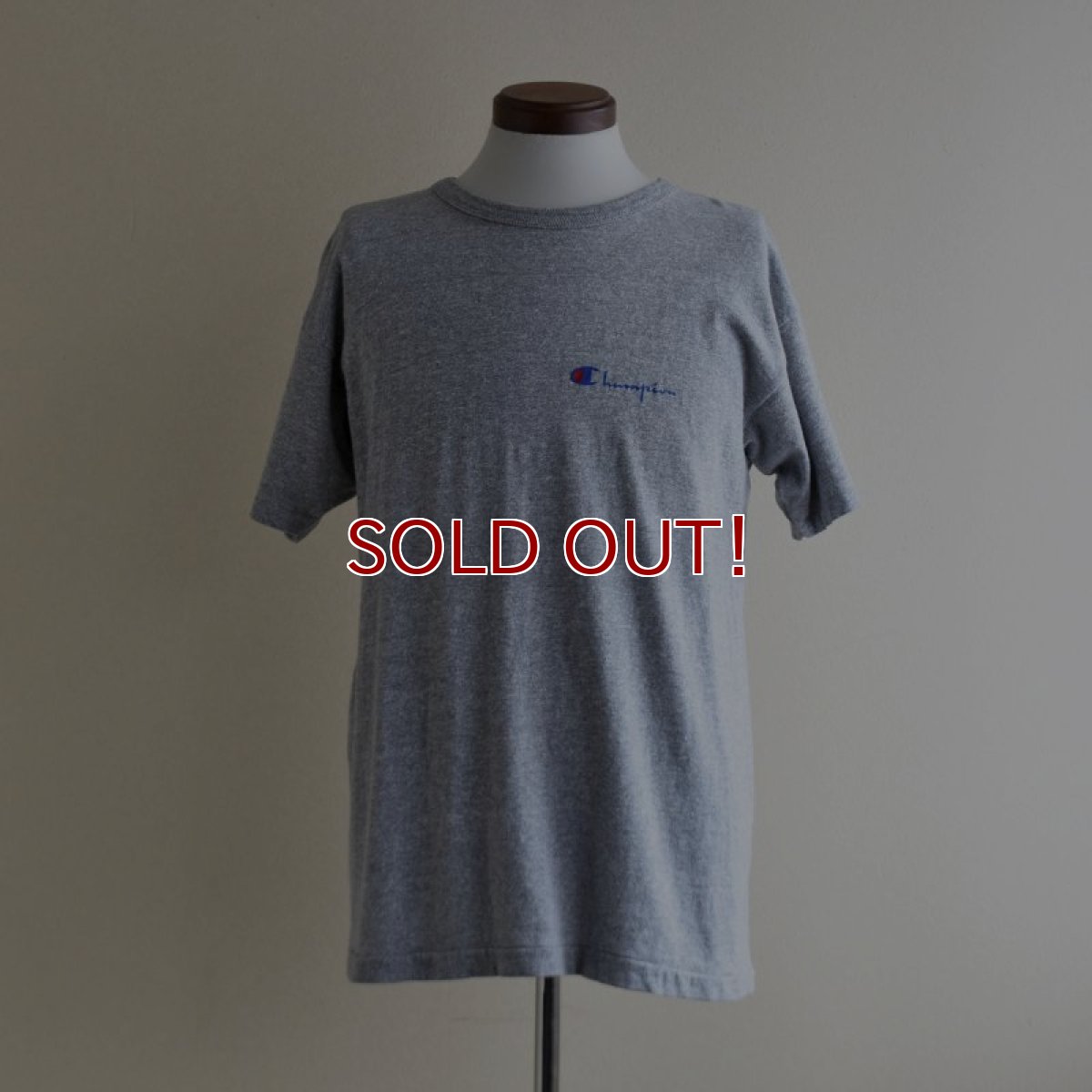 画像1: 1980s Champion 88/12 ロゴプリントTシャツ　 "MADE IN USA"　 表記L  (1)