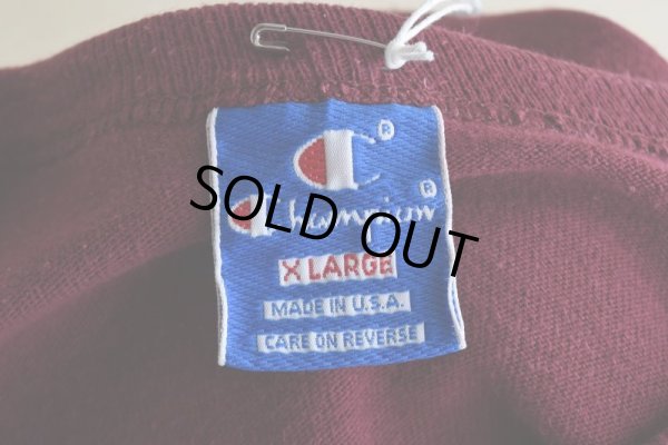 画像5: 1990s Champion カレッジTシャツ　 "MADE IN USA"　 表記XL 