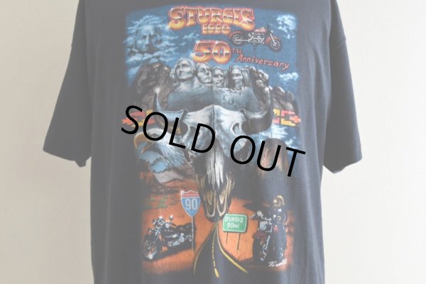 画像8: 1990s STURGIS BLACK HILLS RALLY 50th ANNUAL Tシャツ　 "MADE IN USA"　 表記XL 