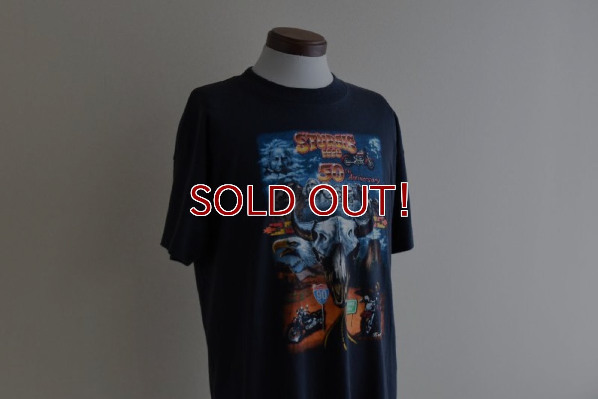 画像6: 1990s STURGIS BLACK HILLS RALLY 50th ANNUAL Tシャツ　 "MADE IN USA"　 表記XL  (6)