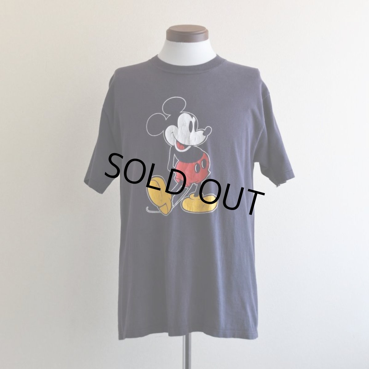 画像1: 1980s MICKEY MOUSE Tシャツ　 "MADE IN USA"　 表記L  (1)