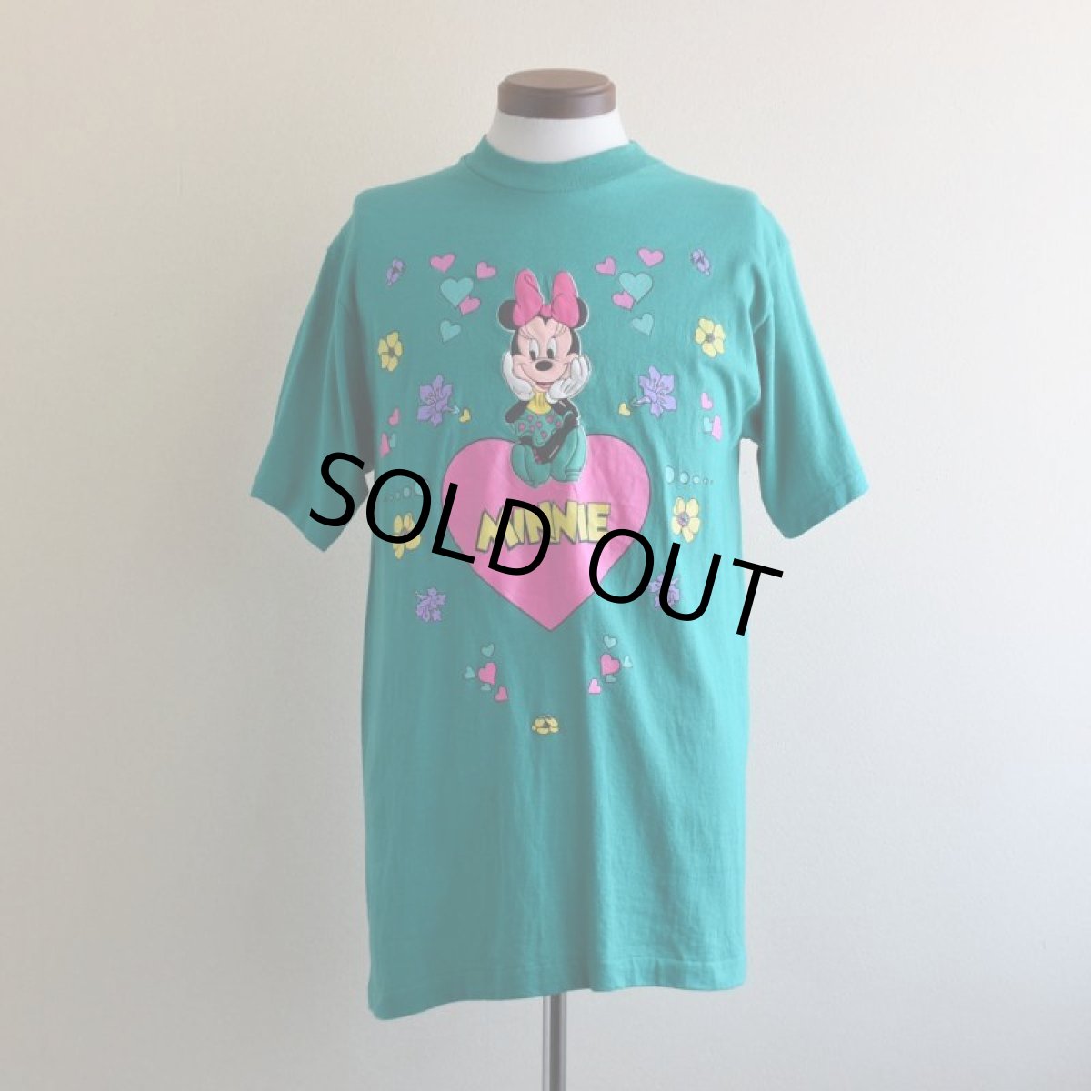 画像1: 1990s MINNIE MOUSE Tシャツ　 "MADE IN USA"　 表記L  (1)