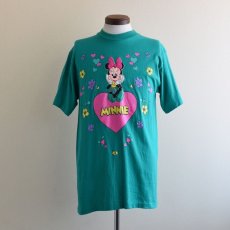画像1: 1990s MINNIE MOUSE Tシャツ　 "MADE IN USA"　 表記L  (1)
