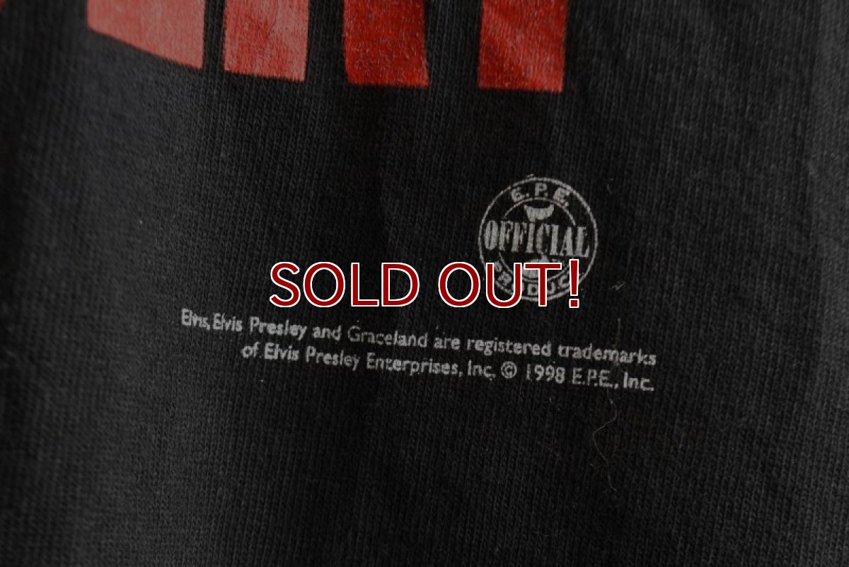 画像10: 1990s ELVIS THE CONCERT 1998 TOUR Tシャツ　 表記L  (10)