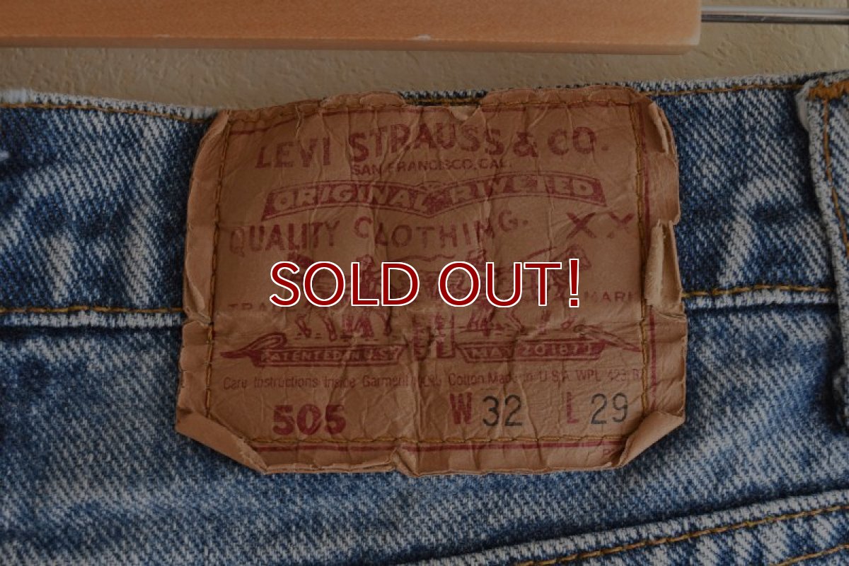 画像8: 1990s Levi's 505　 "MADE IN USA"　 表記W32 L29  (8)