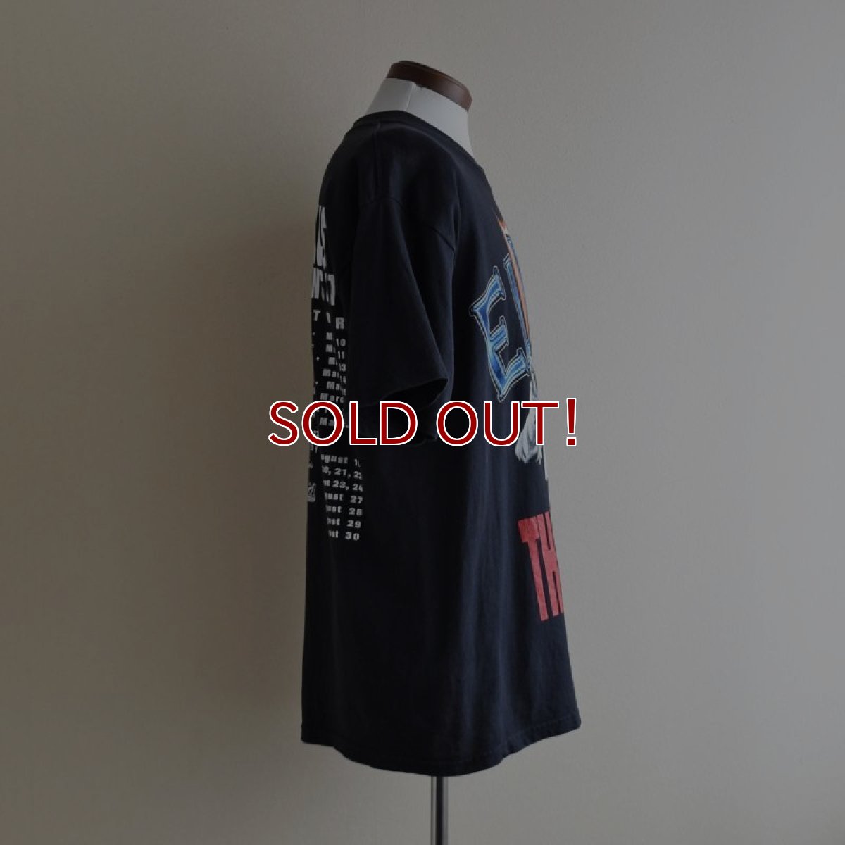 画像2: 1990s ELVIS THE CONCERT 1998 TOUR Tシャツ　 表記L  (2)