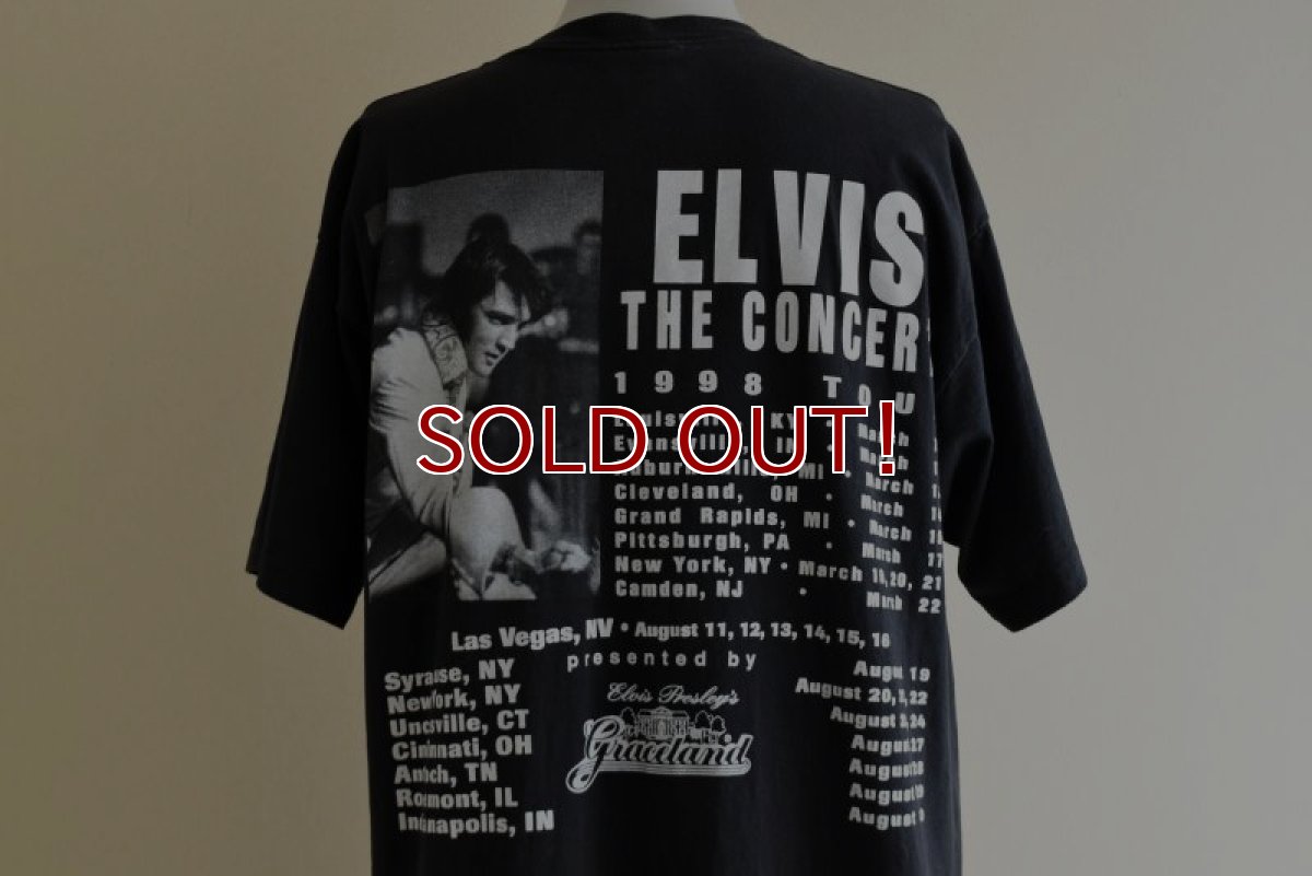画像13: 1990s ELVIS THE CONCERT 1998 TOUR Tシャツ　 表記L  (13)