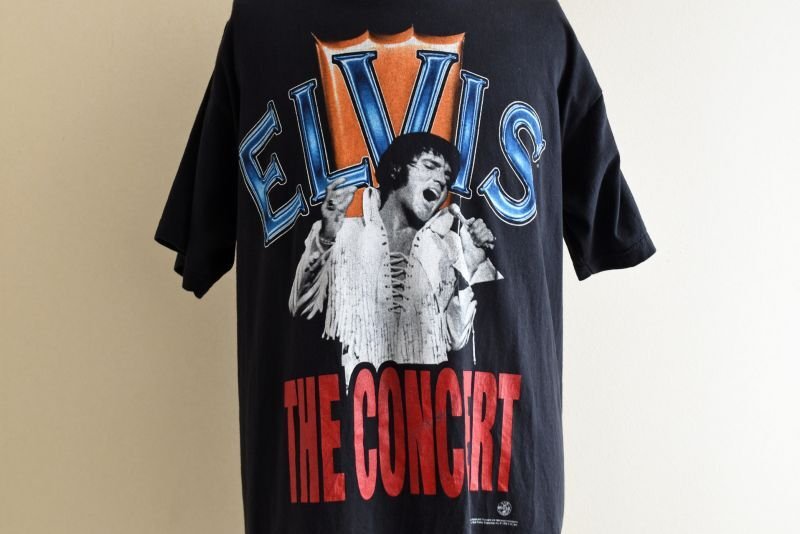 1990s ELVIS THE CONCERT 1998 TOUR Tシャツ 表記L - 古着屋HamburgCafe