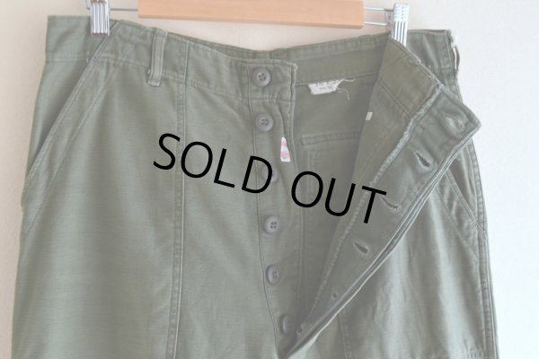 画像6: 1960s US.ARMY コットンベイカーパンツ　 表記34×35 