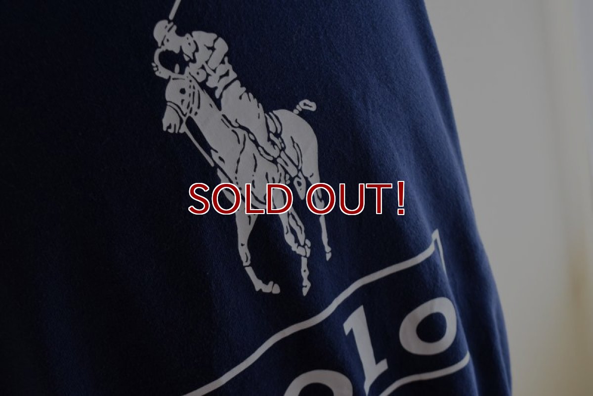 画像9: POLO RALPH LAUREN ロゴスウェット　 表記XL  (9)