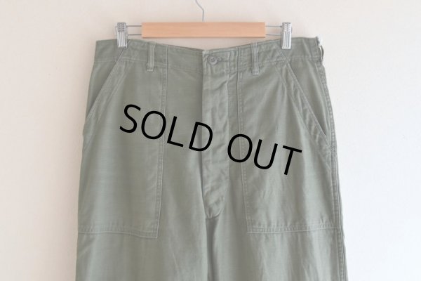 画像4: 1960s US.ARMY コットンベイカーパンツ　 表記34×35 