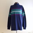 画像1: 1980s L.L.Bean モックネックシャツ　<br>"MADE IN USA"　<br>表記L-TALL<br> (1)