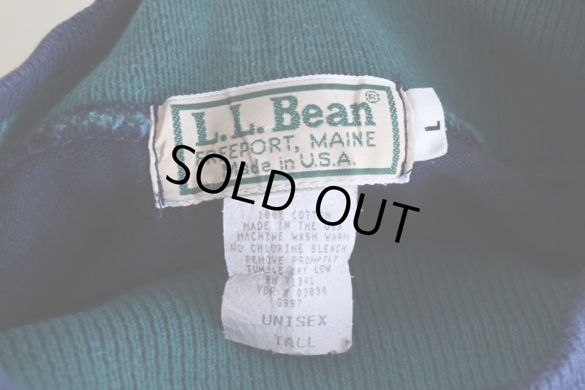 画像5: 1980s L.L.Bean モックネックシャツ　 "MADE IN USA"　 表記L-TALL  (5)