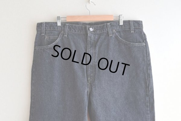 画像7: 1990s Levi's 505-0259 先染めブラックデニム　 "MADE IN USA"　 表記W42 L32 