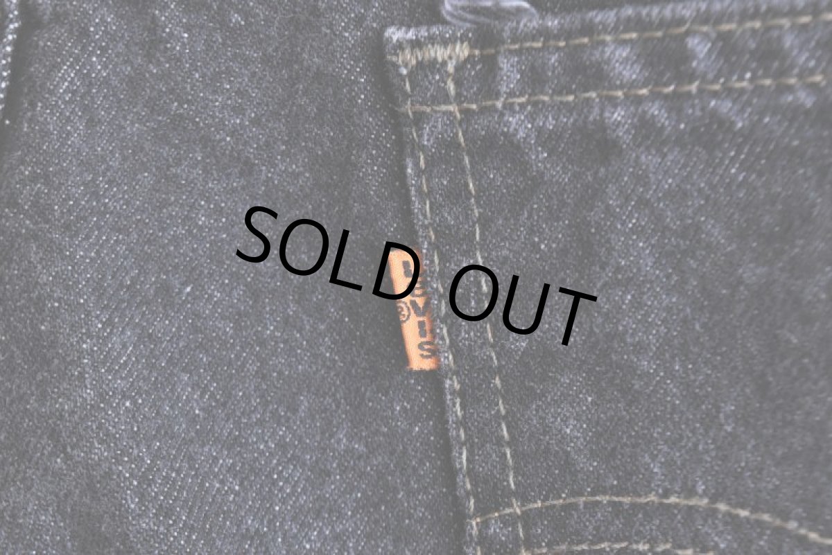 画像11: 1990s Levi's 505-0259 先染めブラックデニム　 "MADE IN USA"　 表記W42 L32  (11)