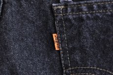 画像11: 1990s Levi's 505-0259 先染めブラックデニム　 "MADE IN USA"　 表記W42 L32  (11)