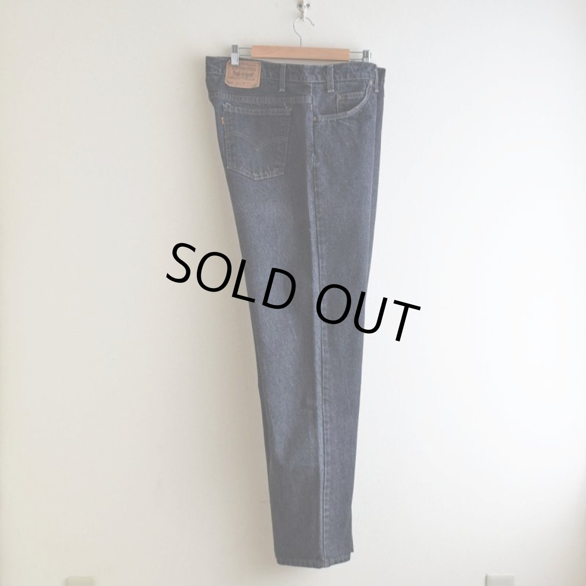 画像3: 1990s Levi's 505-0259 先染めブラックデニム　 "MADE IN USA"　 表記W42 L32  (3)
