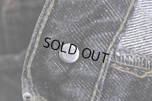 画像10: 1990s Levi's 505-0259 先染めブラックデニム　 "MADE IN USA"　 表記W42 L32 