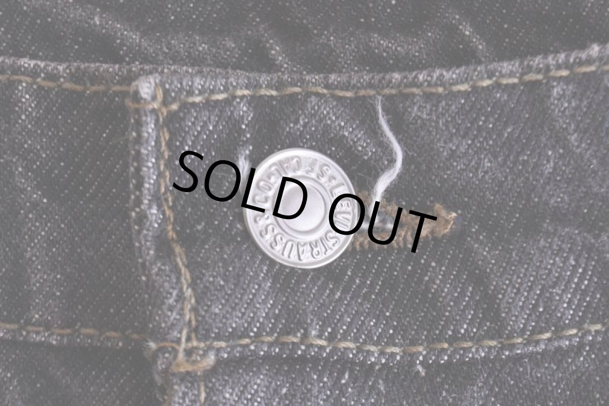 画像8: 1990s Levi's 505-0259 先染めブラックデニム　 "MADE IN USA"　 表記W42 L32  (8)