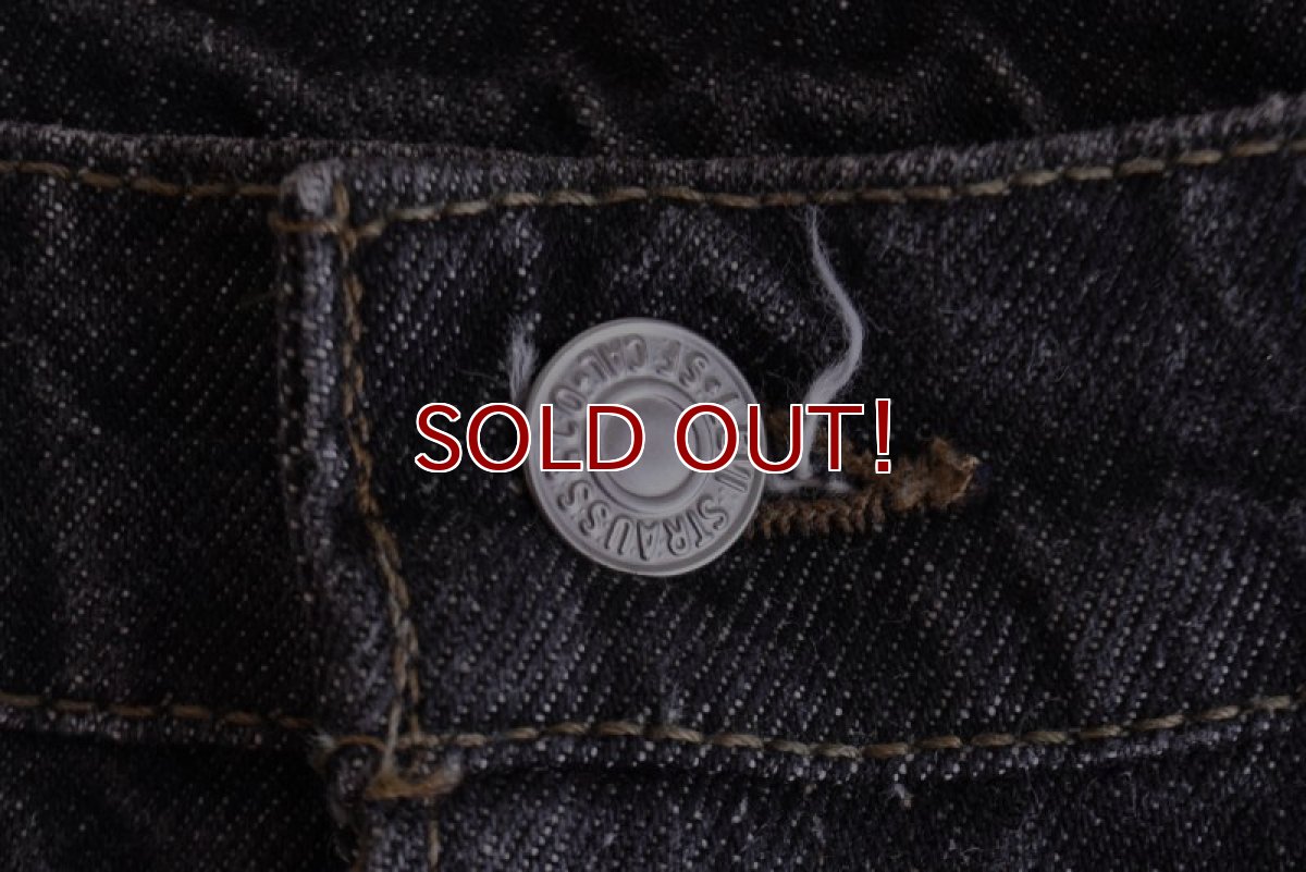 画像8: 1990s Levi's 505-0259 先染めブラックデニム　 "MADE IN USA"　 表記W42 L32  (8)