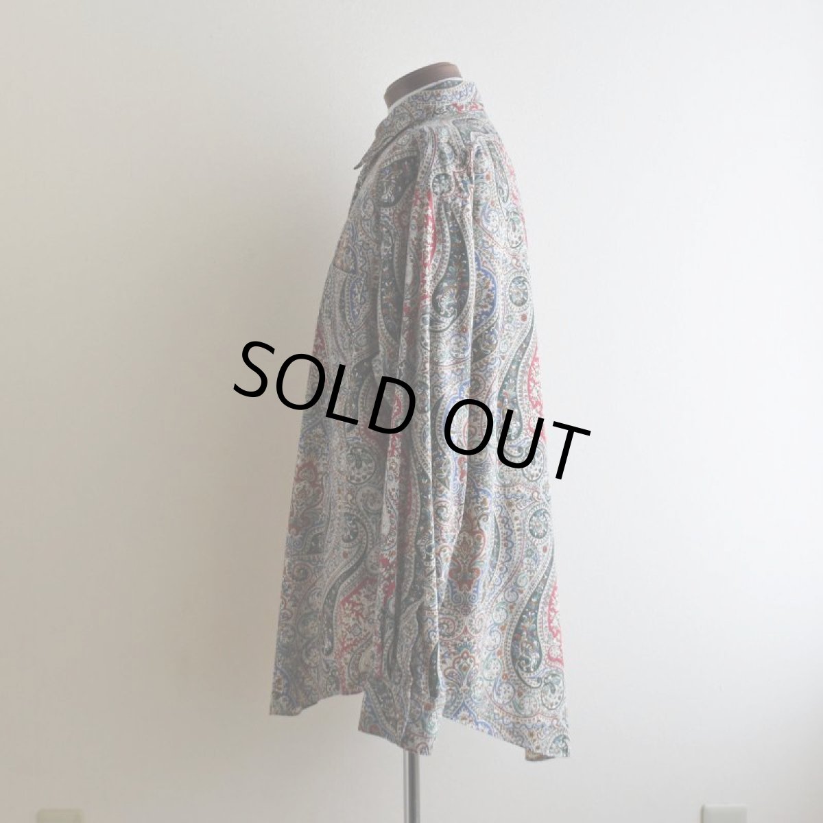 画像4: GITMAN BROS. ペイズリー柄シャツ　 "MADE IN USA"　 実寸L-XL  (4)