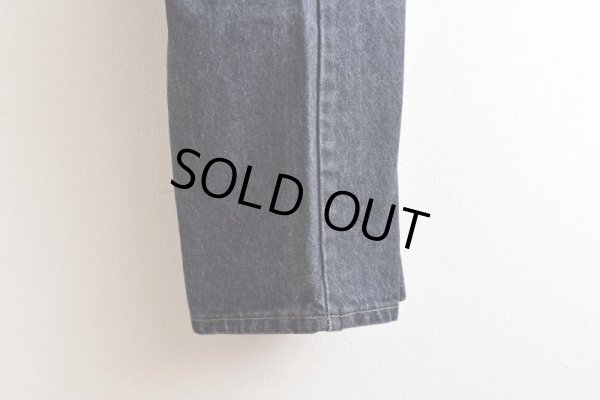 画像12: 1990s Levi's 505-0259 先染めブラックデニム　 "MADE IN USA"　 表記W42 L32 
