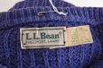 画像5: 1980s L.L.Bean インディゴ風コットンセーター　 "MADE IN USA"　 表記XL-TALL 