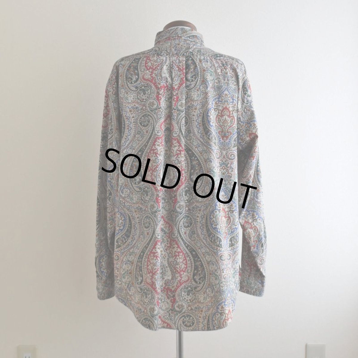 画像3: GITMAN BROS. ペイズリー柄シャツ　 "MADE IN USA"　 実寸L-XL  (3)