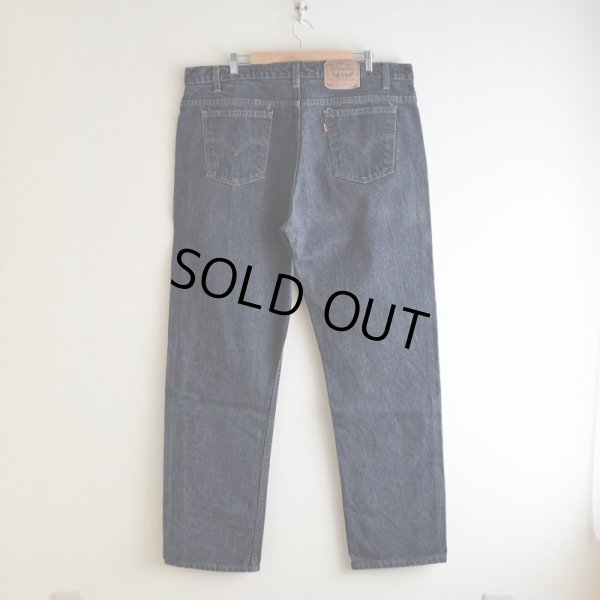 画像2: 1990s Levi's 505-0259 先染めブラックデニム　 "MADE IN USA"　 表記W42 L32 